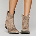 Carlotta – Botas de Cuero Suede