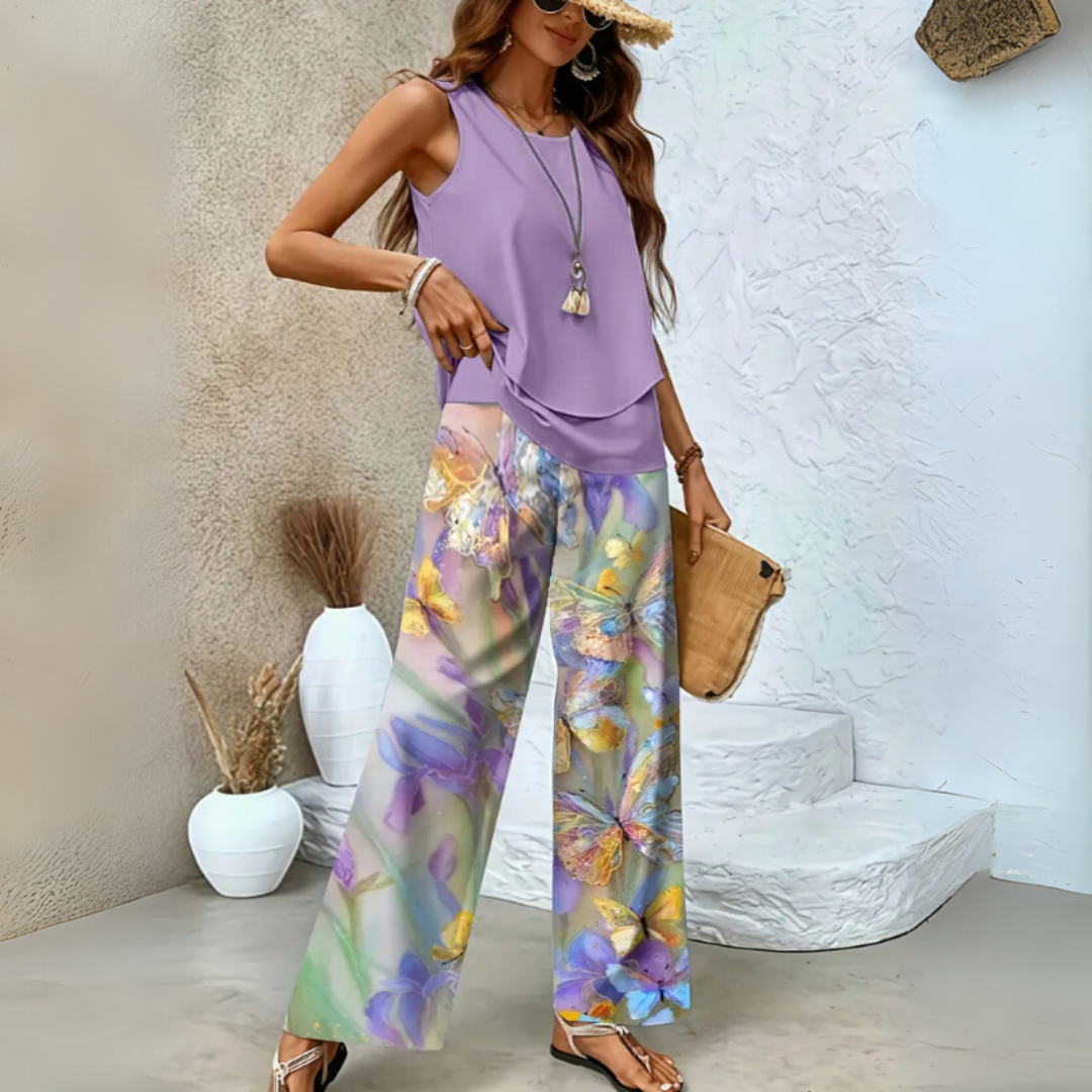 Fernanda - Elegante Conjunto de Dos Piezas