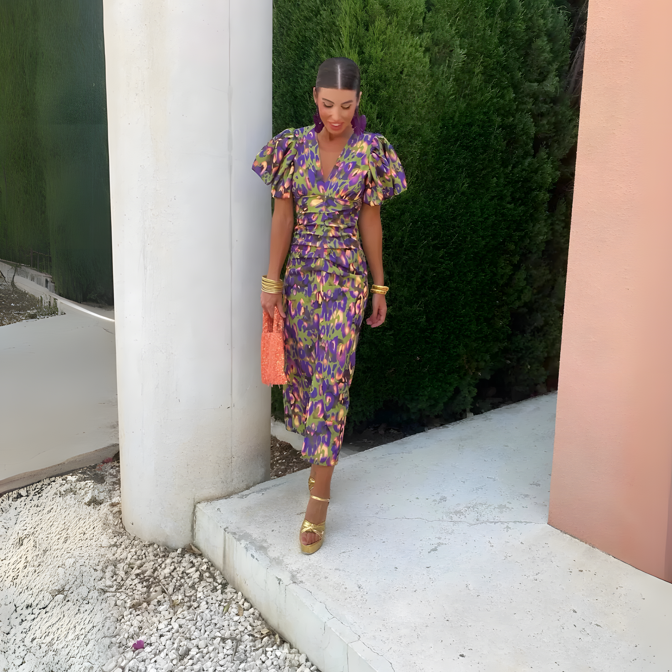 Krystyna - Vestido Colorido