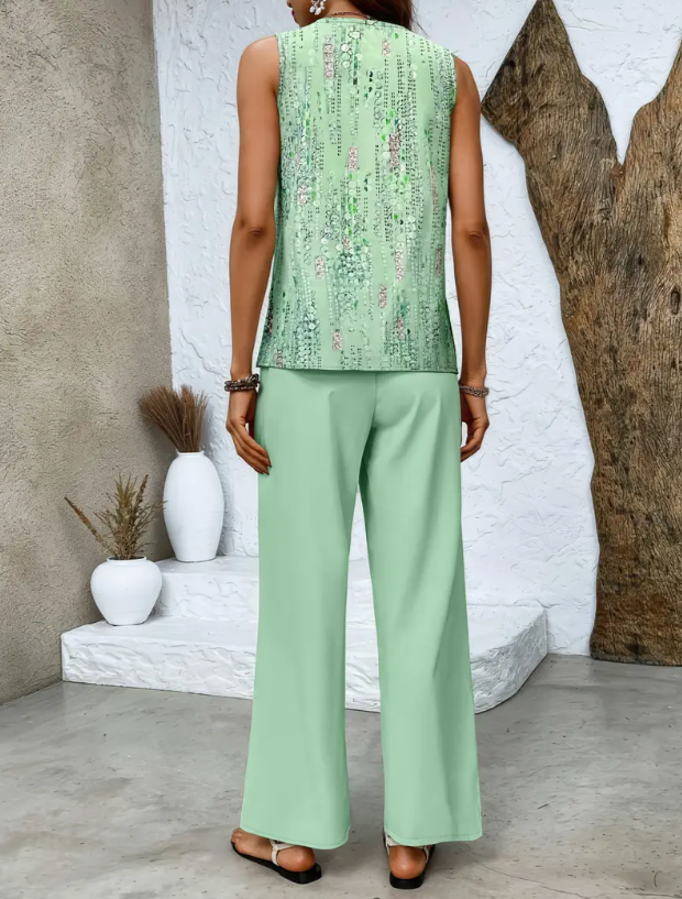 Patricia - Conjunto chic de dos piezas