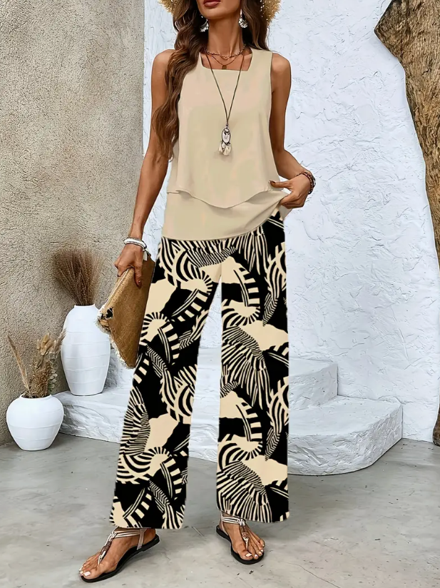 Tamara - Elegante conjunto de dos piezas