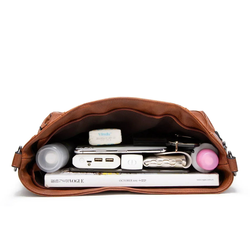 Priscilla - Bolsa de Cuero Vintage-Vegana