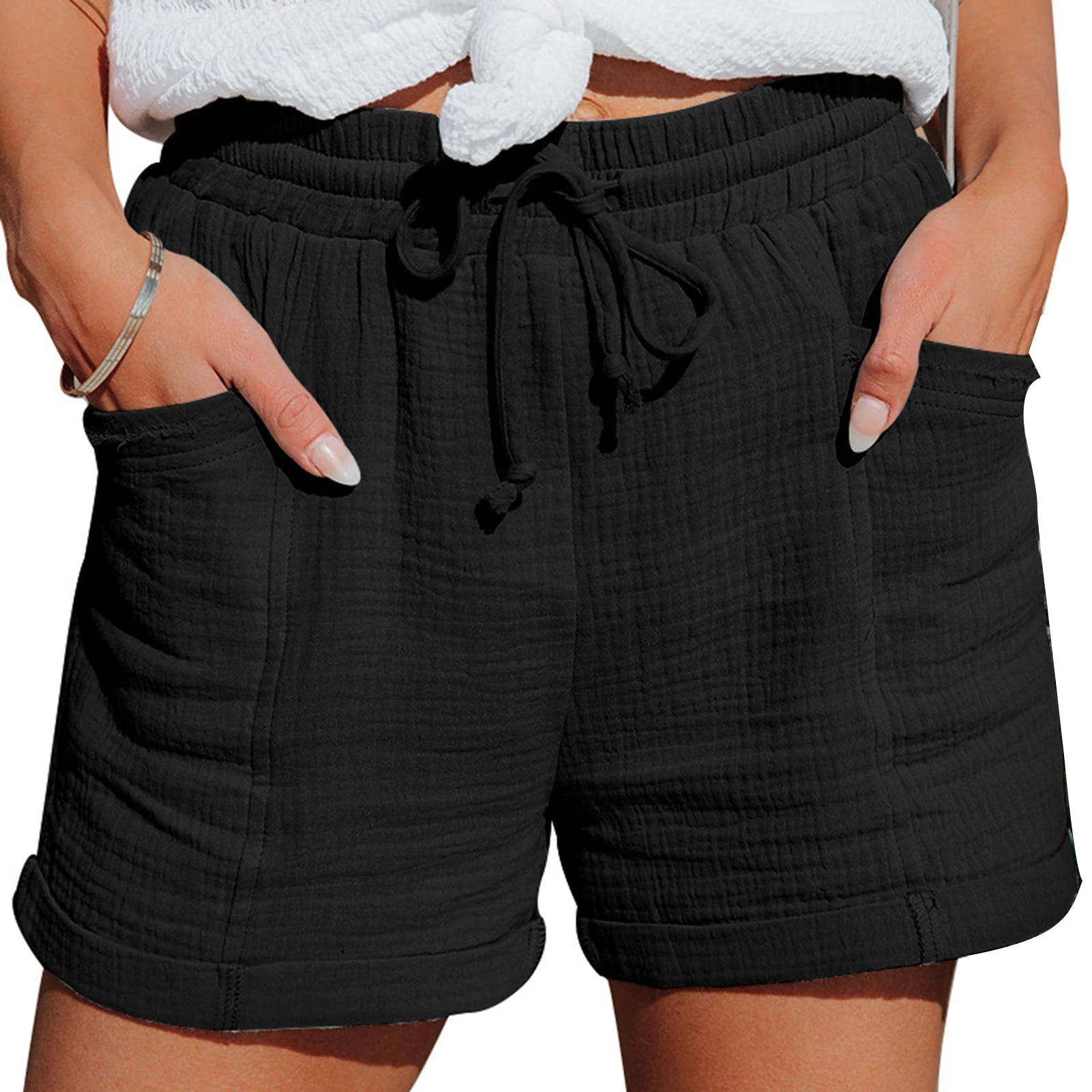 Leticia – Shorts Casuales de Verano para Mujer