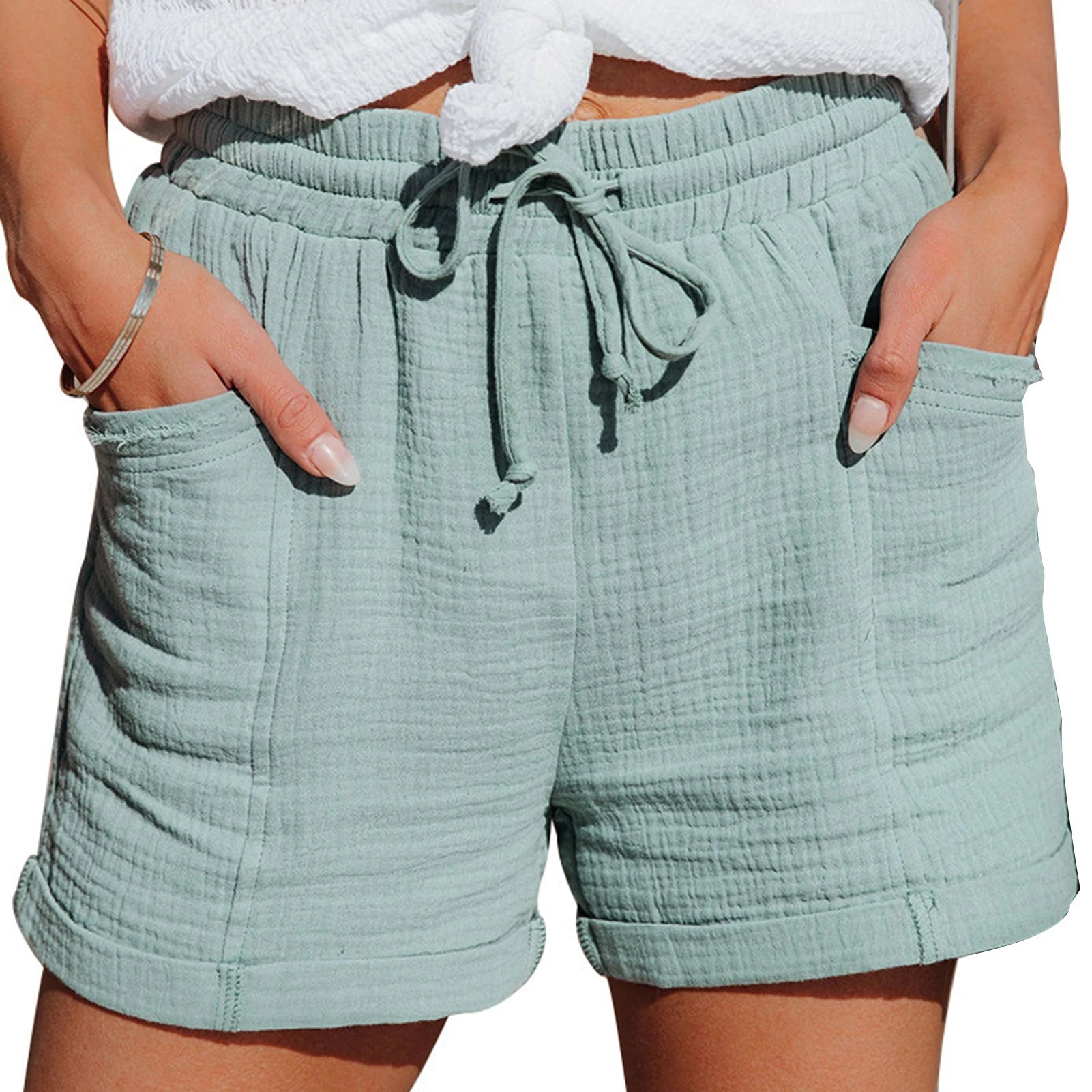 Leticia – Shorts Casuales de Verano para Mujer
