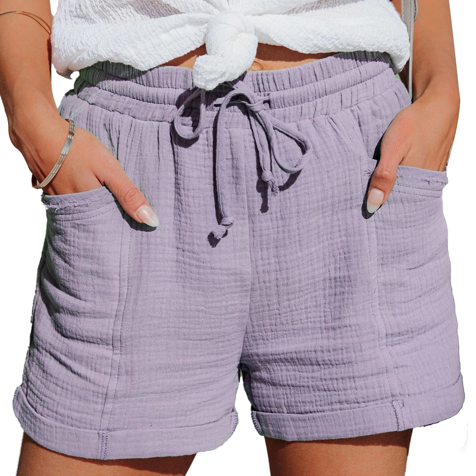Leticia – Shorts Casuales de Verano para Mujer