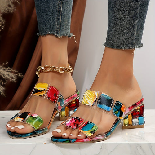 Annah - Sandalias Ergonómicas Elegantes Multicolores