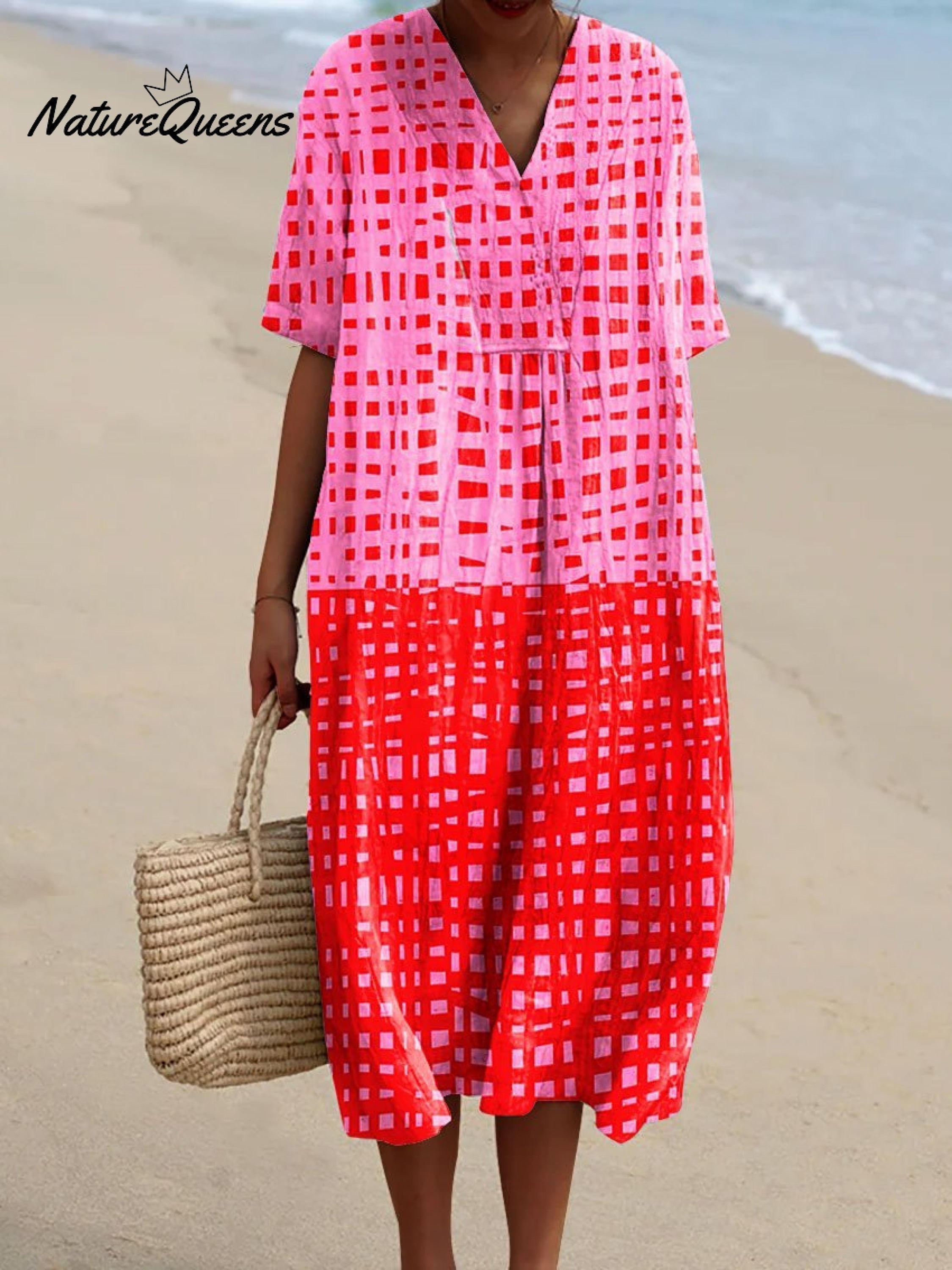 Roosmarijn - Vestido de Cuadros