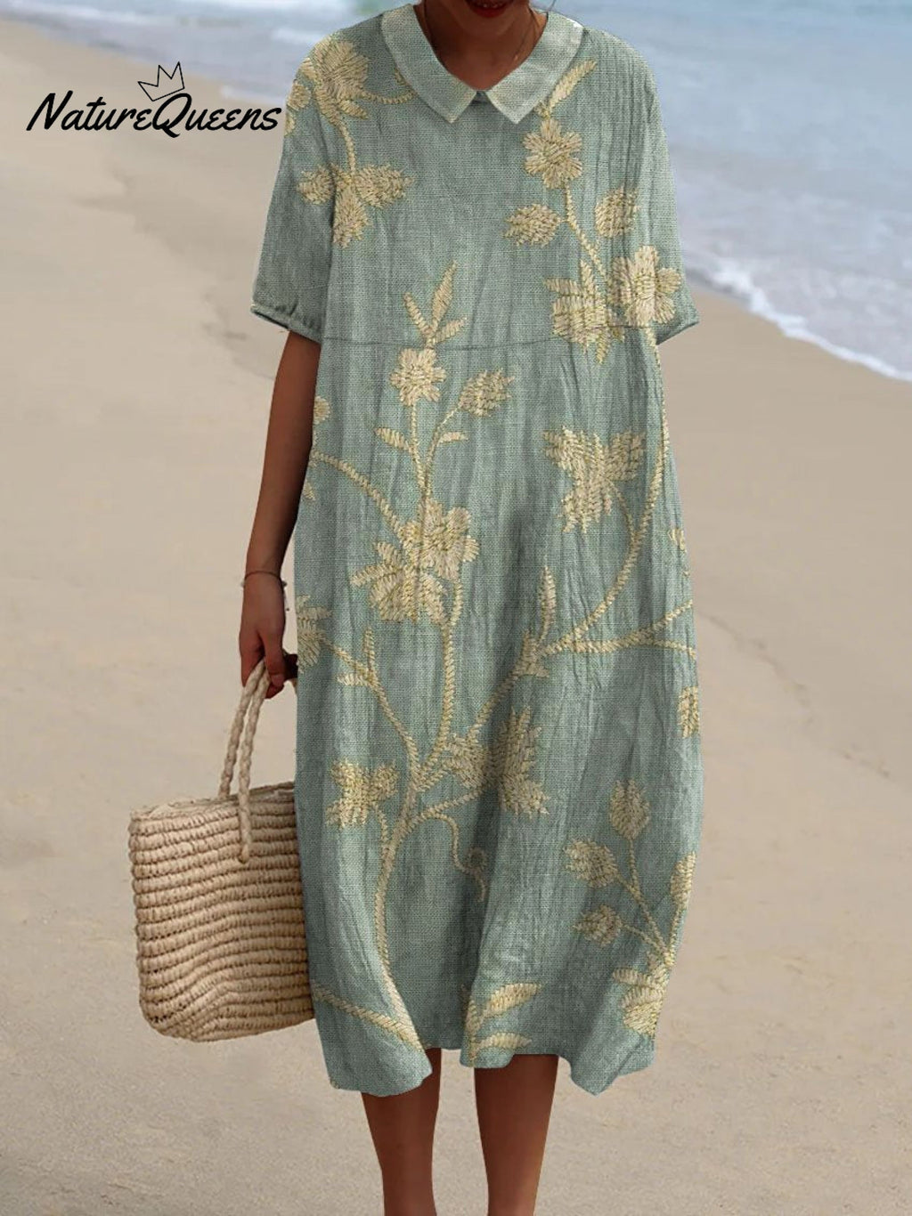 Merel - Vestido Floral Vintage