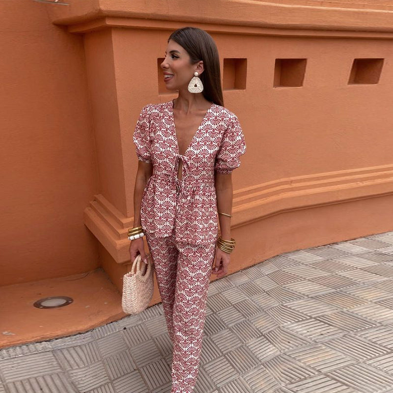 Lisa - Conjunto elegante de verano